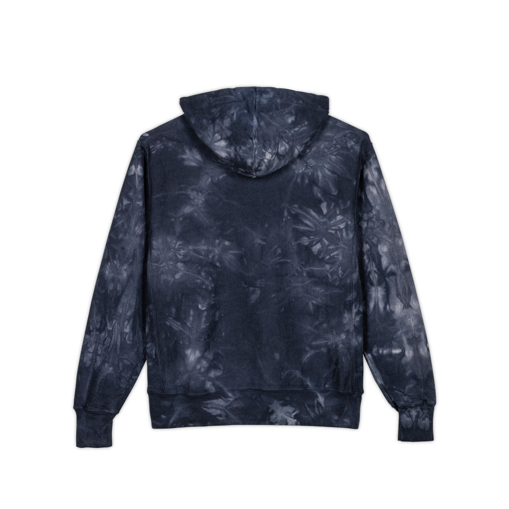 Hustoleros "Built Different" Champion® Tie-Dye Hoodie