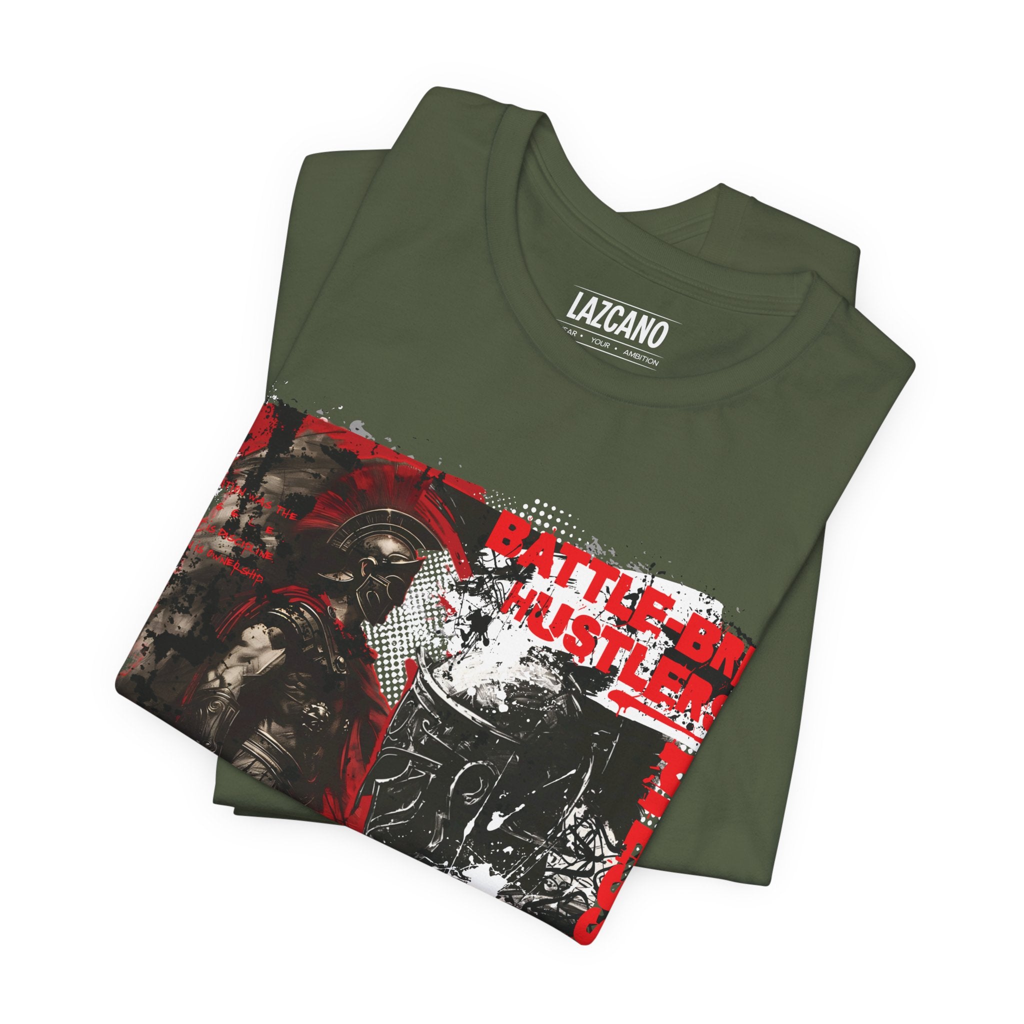 Discipline Over Comfort Tee: Hustoleros Edition – Battle-Bred Hustlers