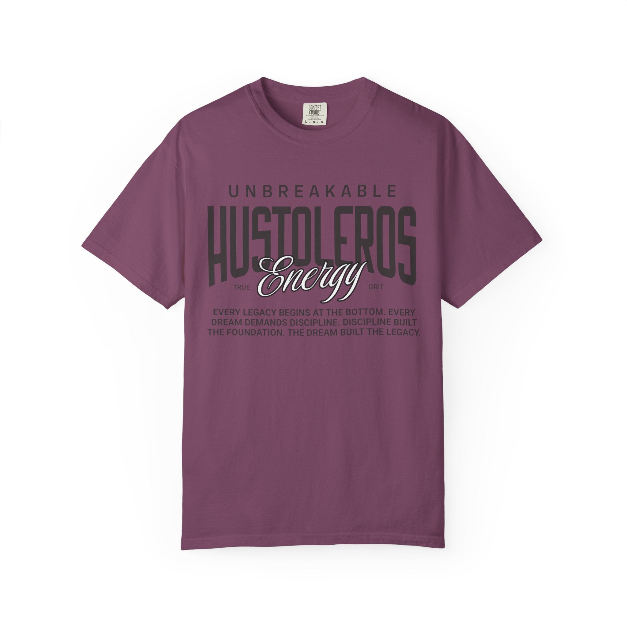 Hustleros "Unbreakable" Graphic T-Shirt — Motivational Streetwear Tee