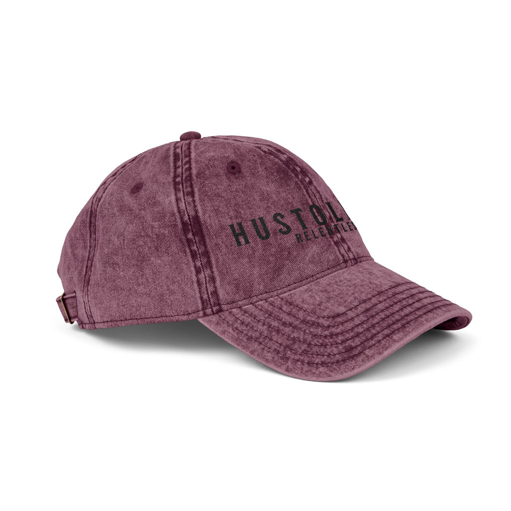Hustoleros VintageDistressed Embroidered Cap