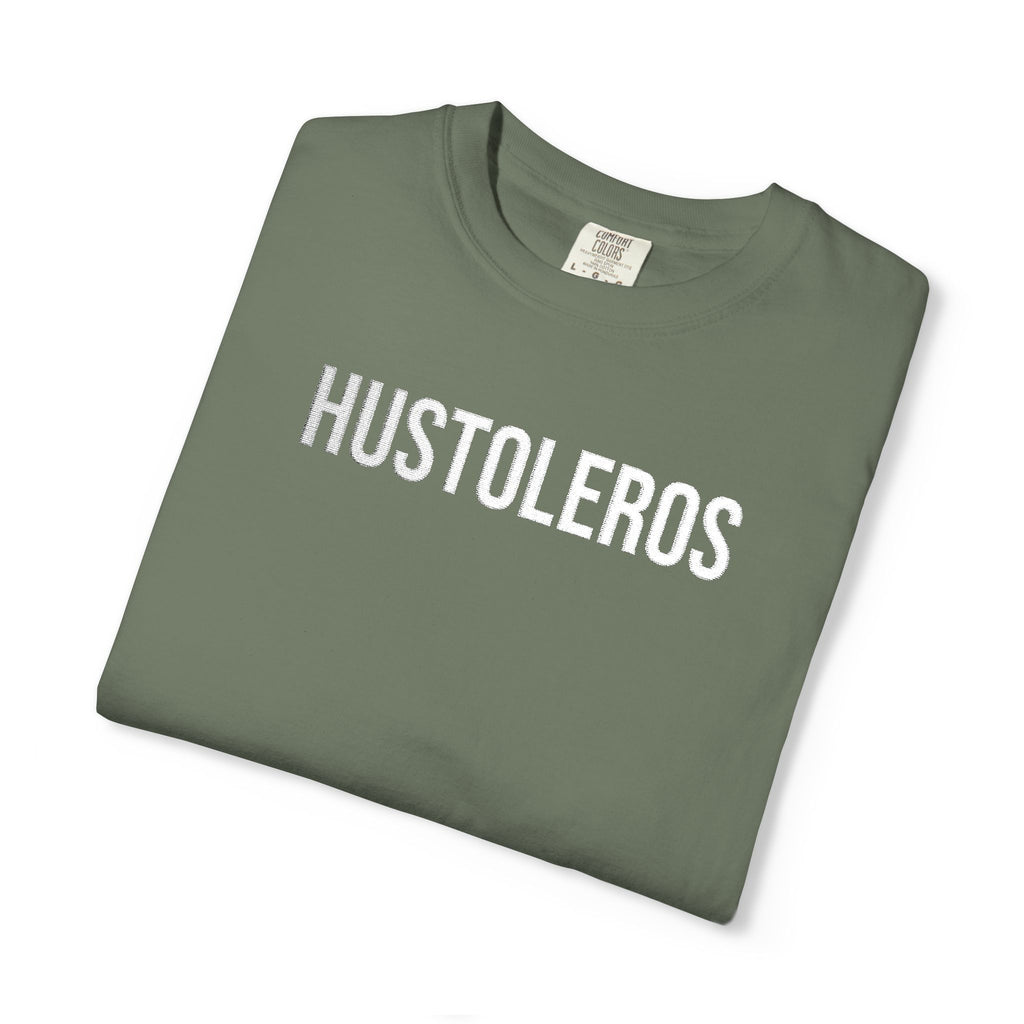Hustleros Vintage Embroidery Tee