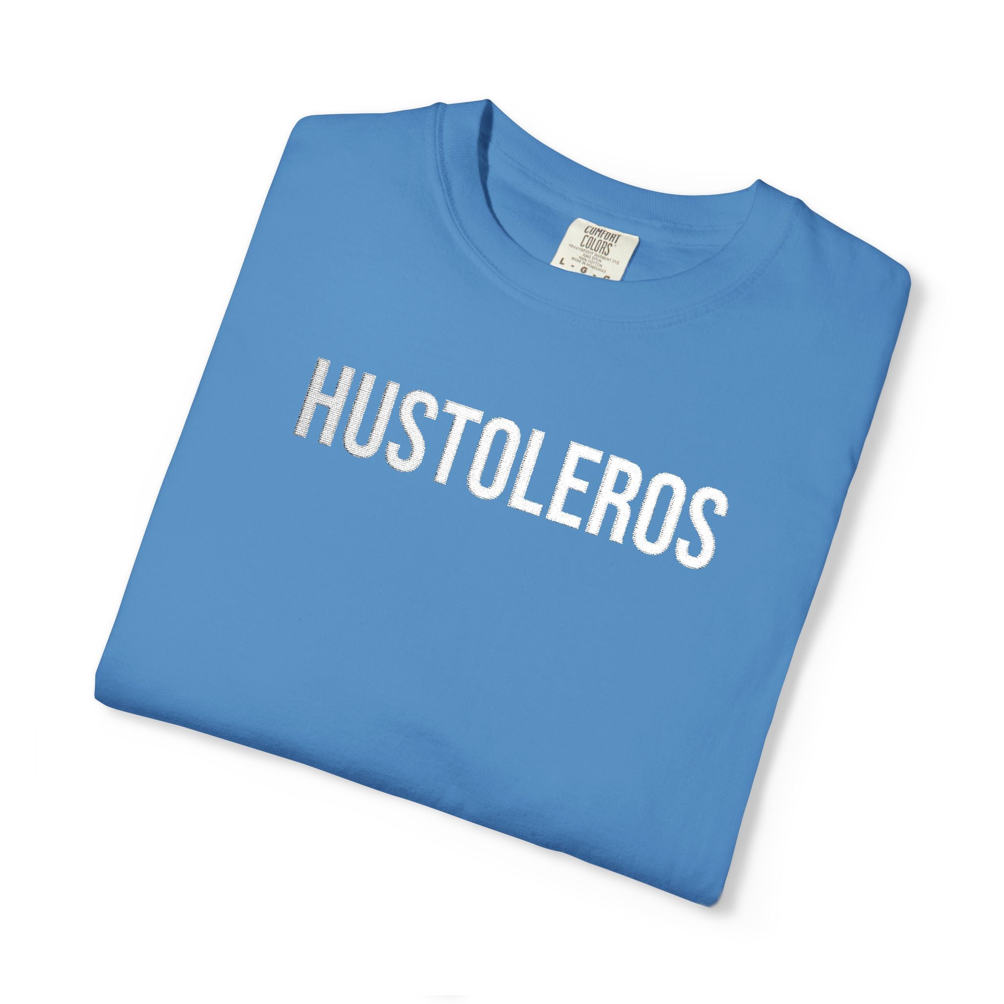 Hustleros Vintage Embroidery Tee
