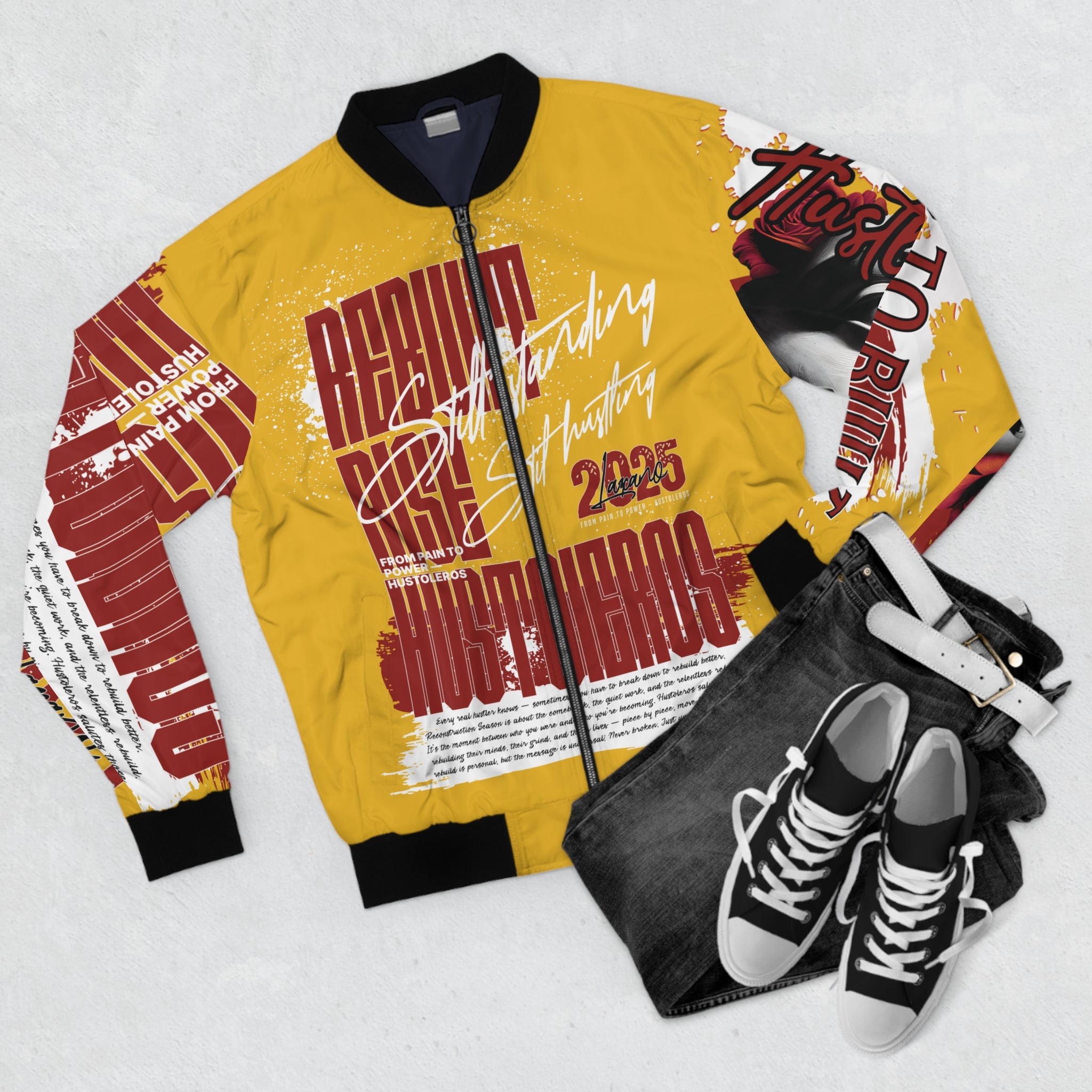 Reconstruction Season Bomber Jacket