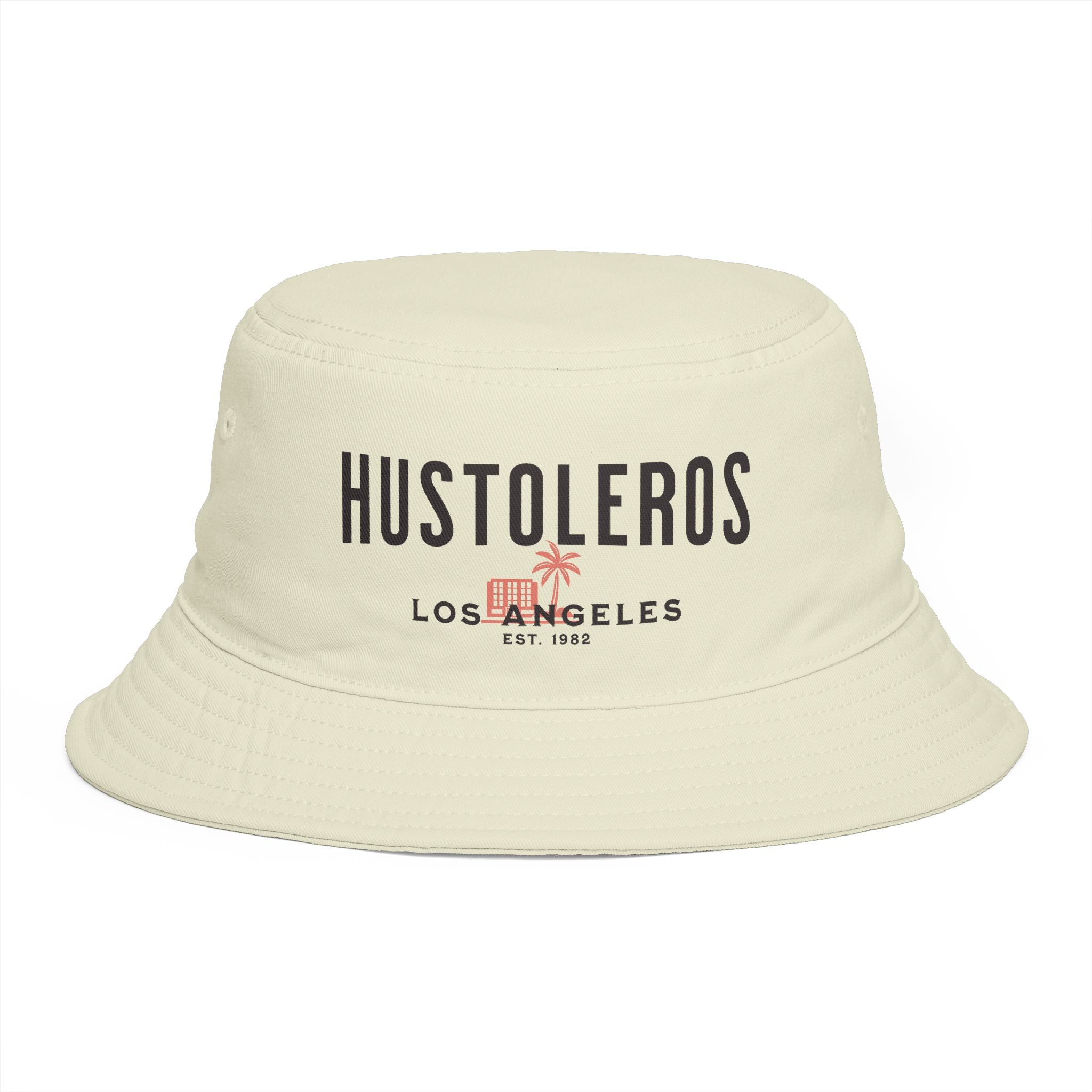 Hustoleros Los Angeles Bucket Hat — Vintage Streetwear Sun Hat