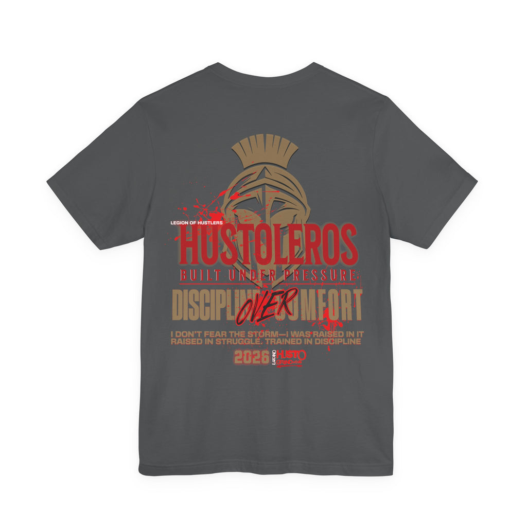Hustleros "Discipline Over Comfort" Tee