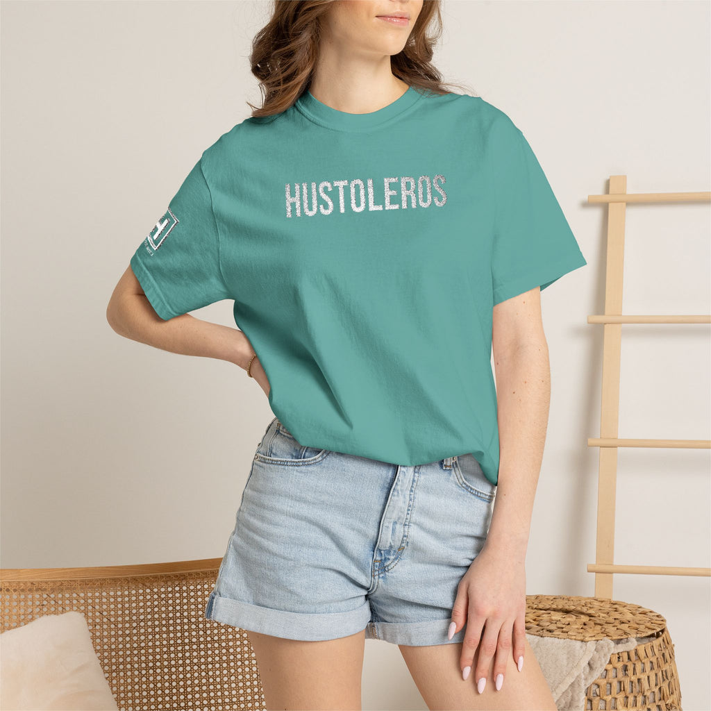Hustleros Vintage Embroidery Tee