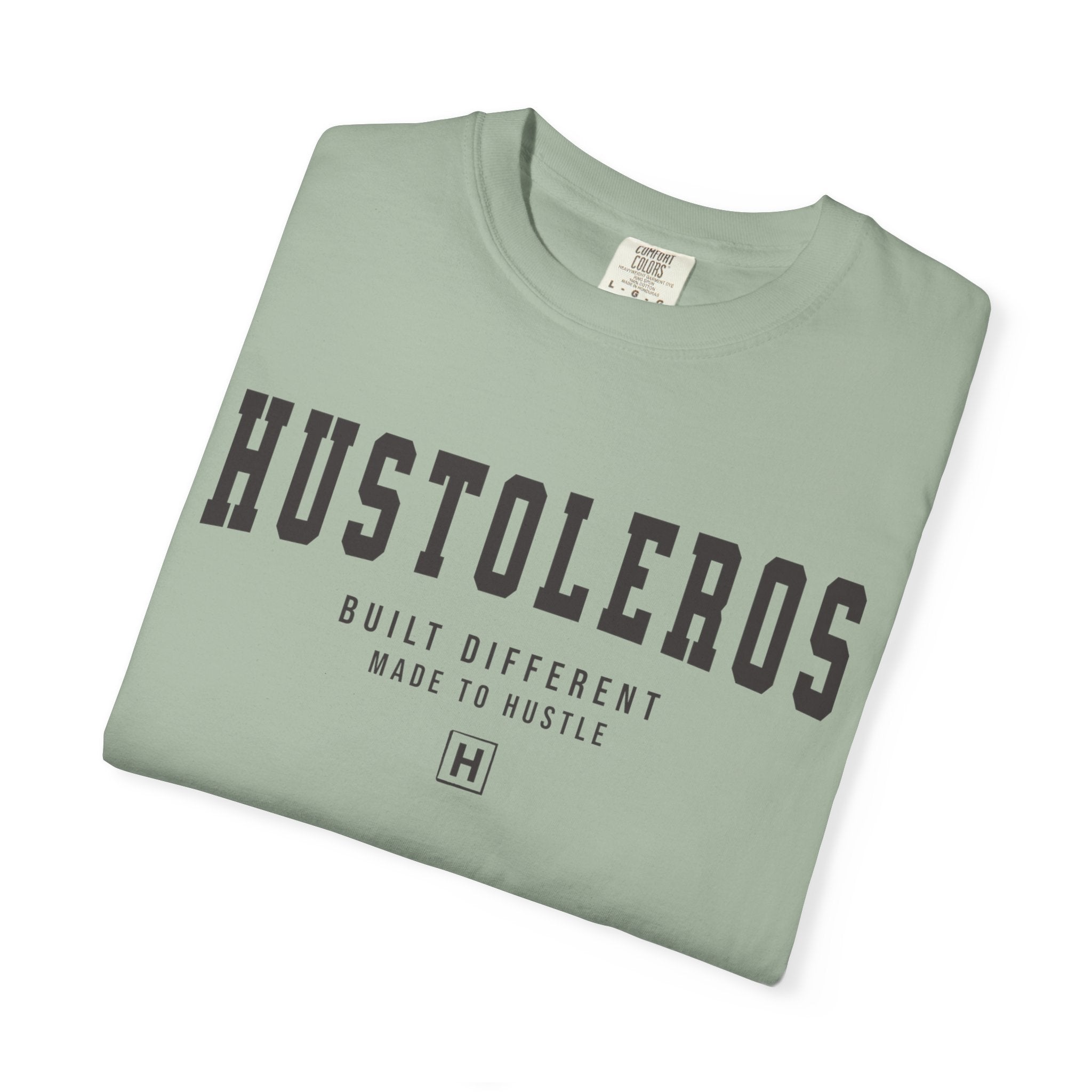 Hustoleros Graphic T-Shirt – 'Built Different, Made to Hustle' Casual Tee