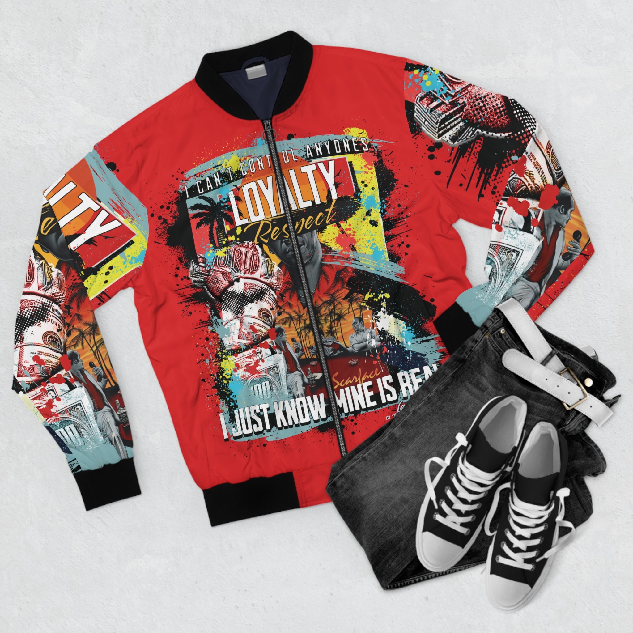 Loyalty Should Never Be Questioned — 'I Want The World' Bomber Jacket