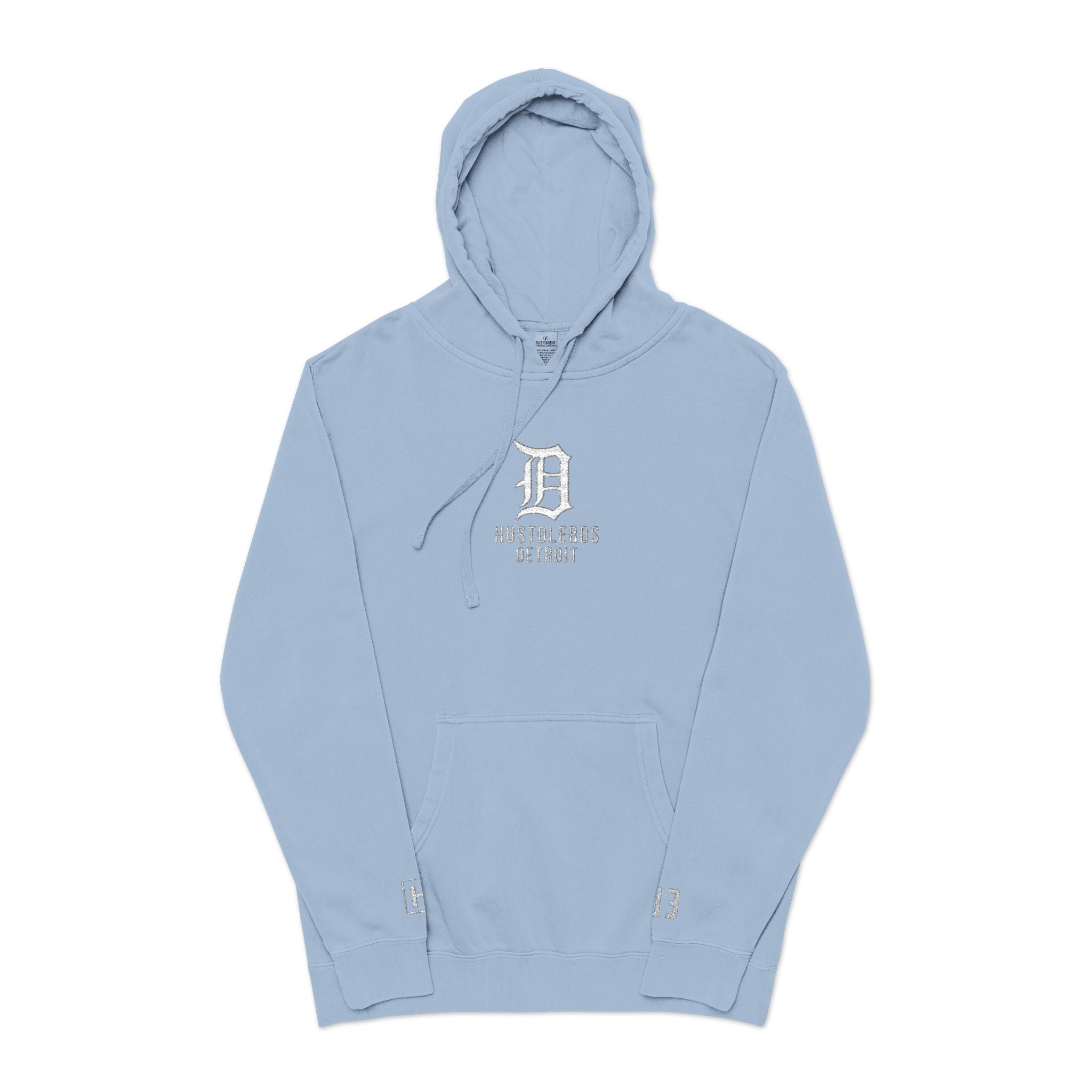 Hustoleros Detroit Embroidered Hoodie