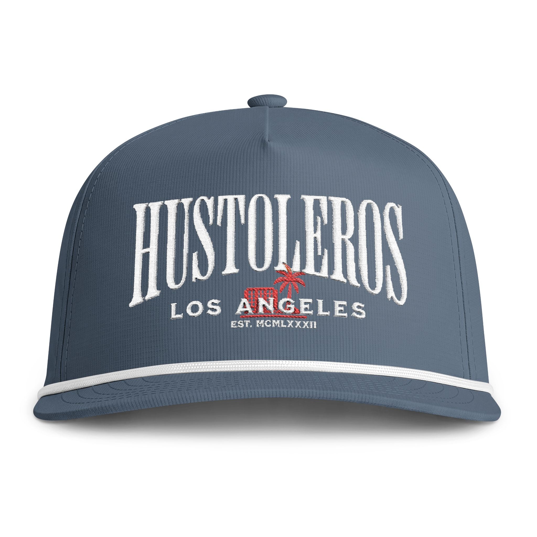 Hustoleros Los Angeles Embroidered Rope Hat