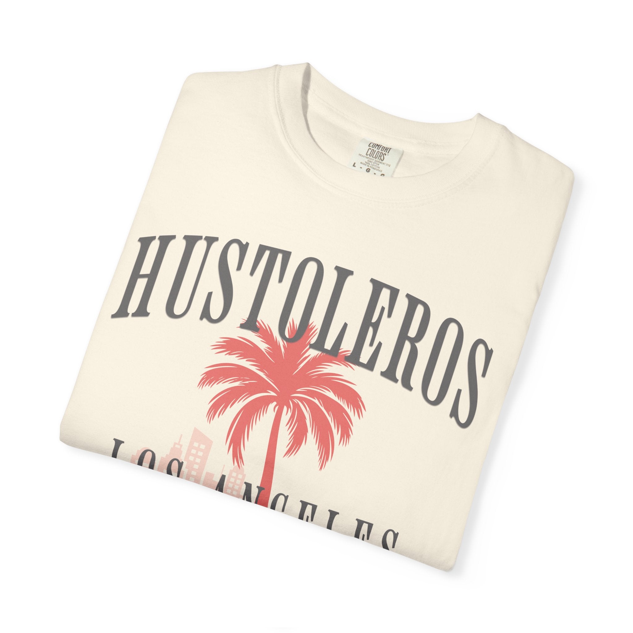 Hustoleros Los Angeles Palm T-Shirt — Vintage Vibe