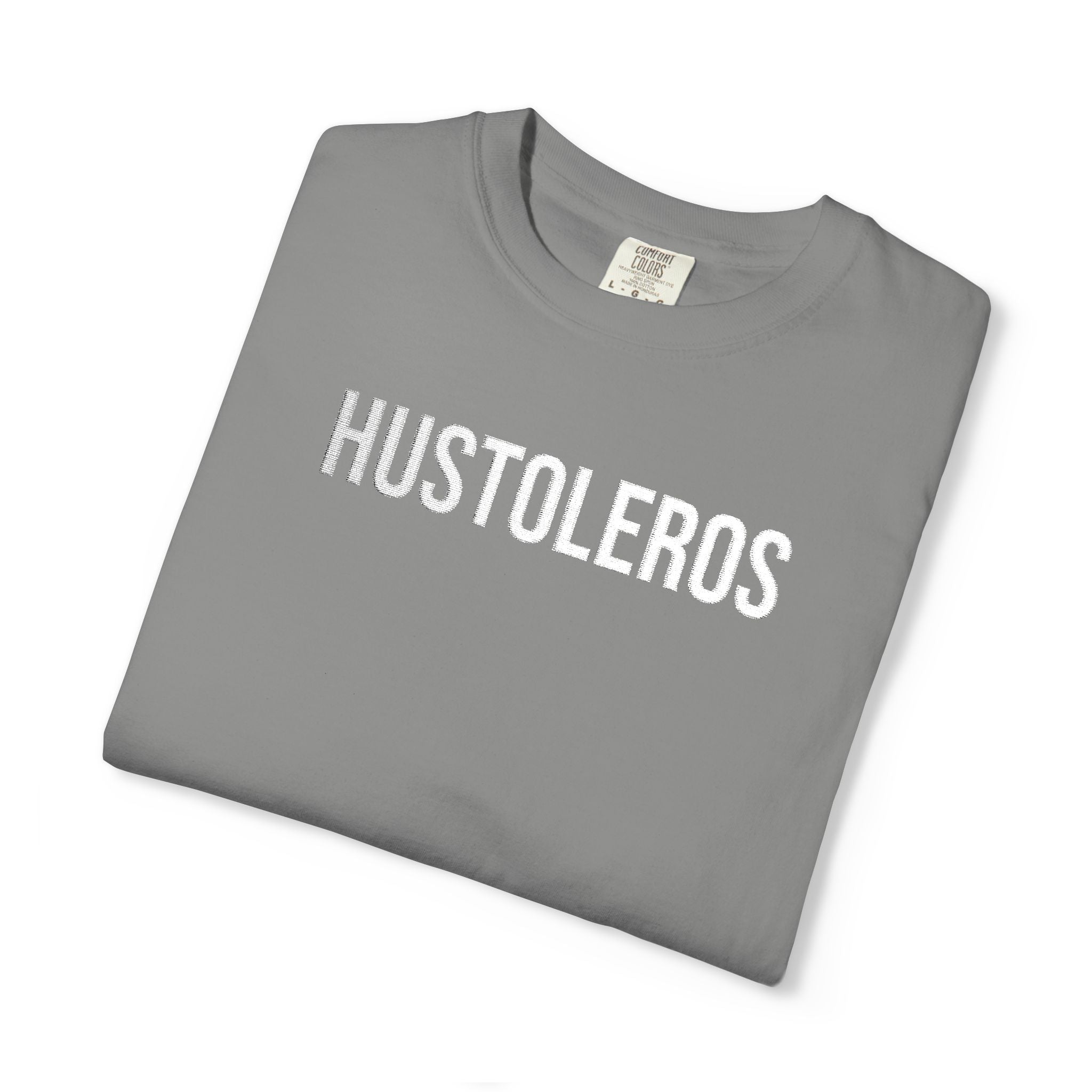 Hustleros Vintage Embroidery Tee