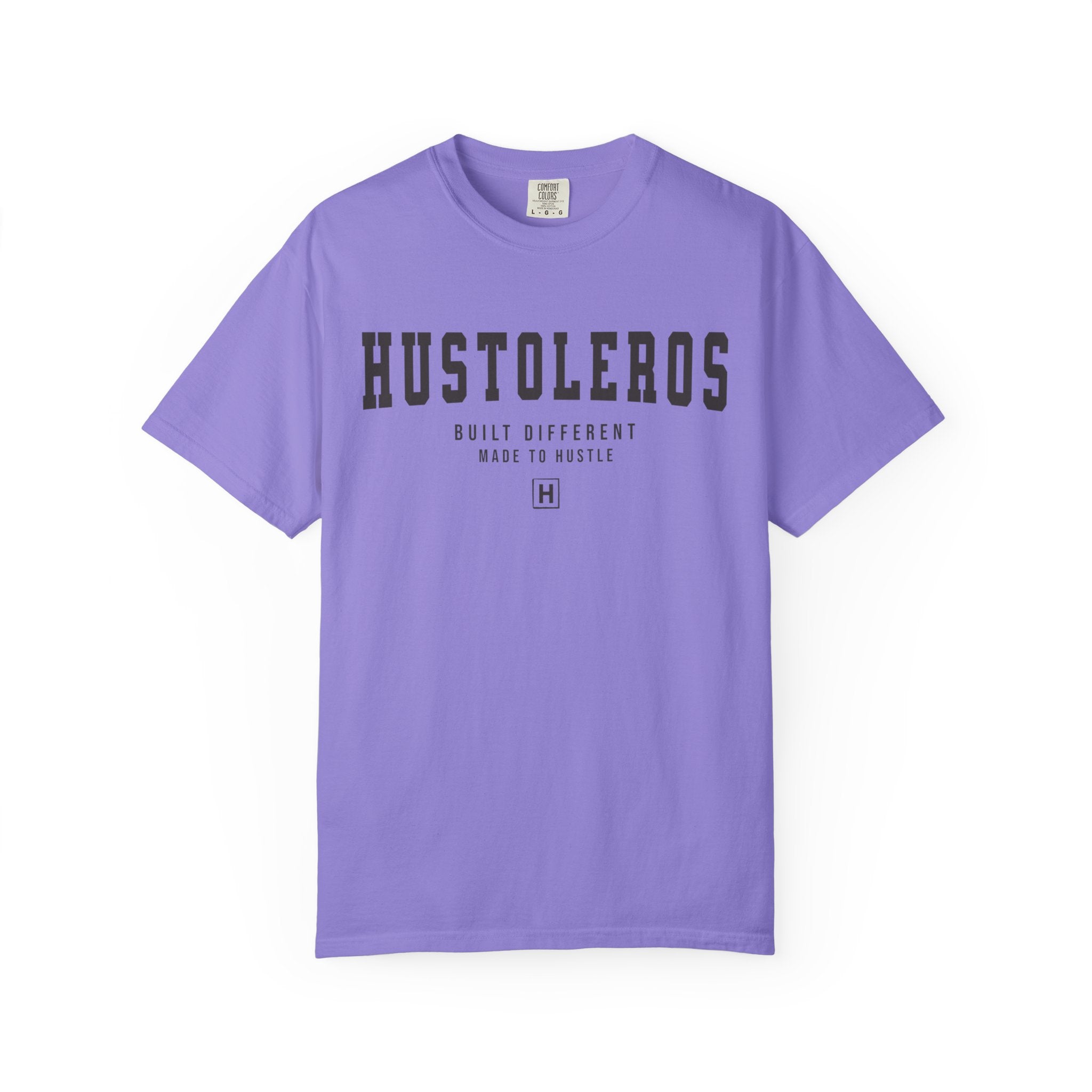 Hustoleros Graphic T-Shirt – 'Built Different, Made to Hustle' Casual Tee
